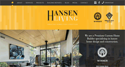 Desktop Screenshot of hansenliving.com.au